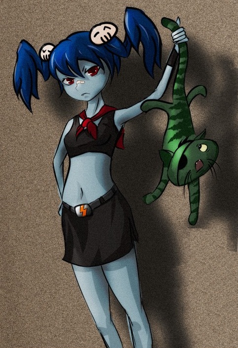 С Криппи-тян в реальности