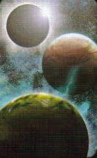 Айур рядом с двумя соседними планетами