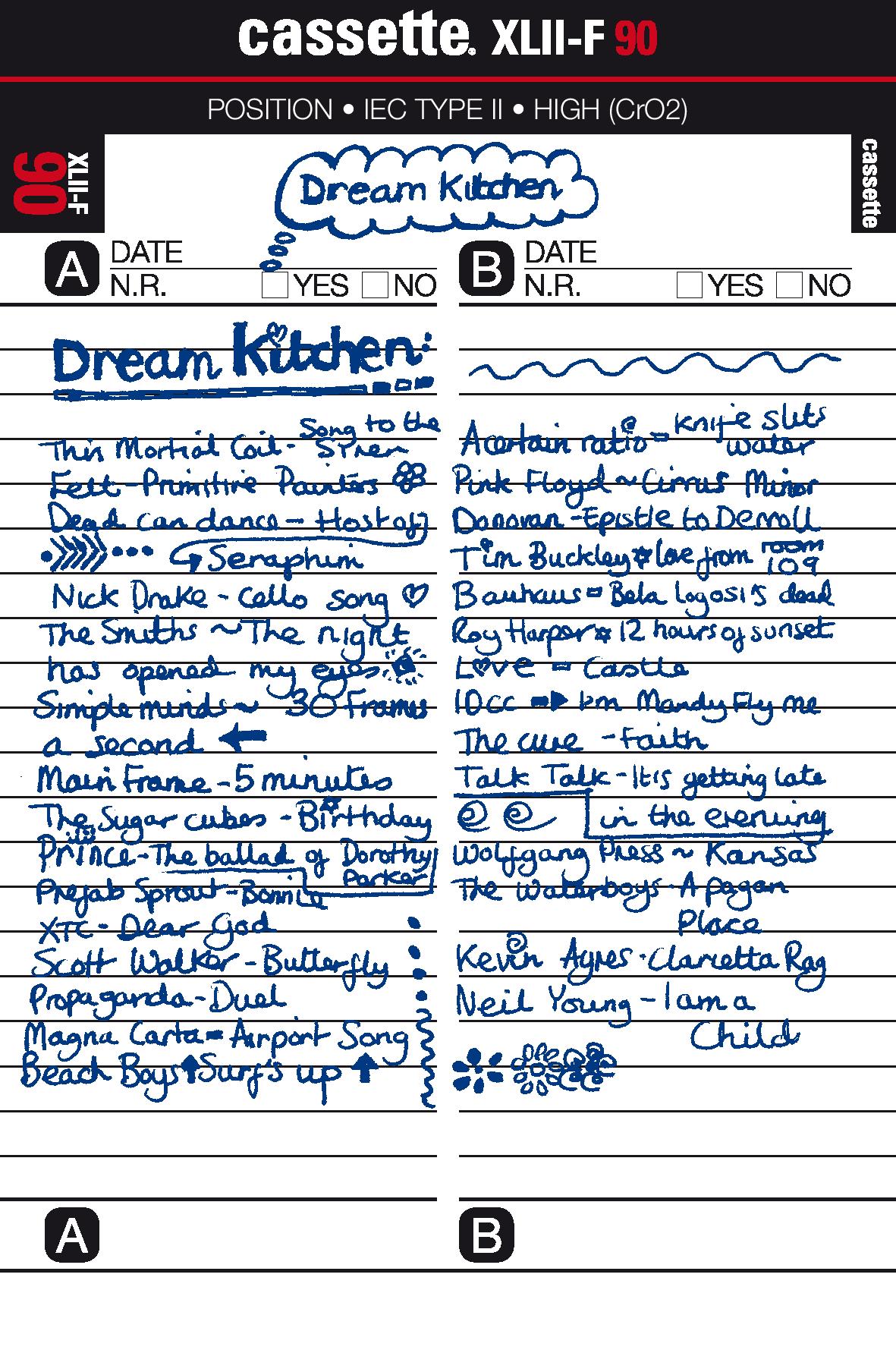 Треклист микстейпа из делюкс-издания.