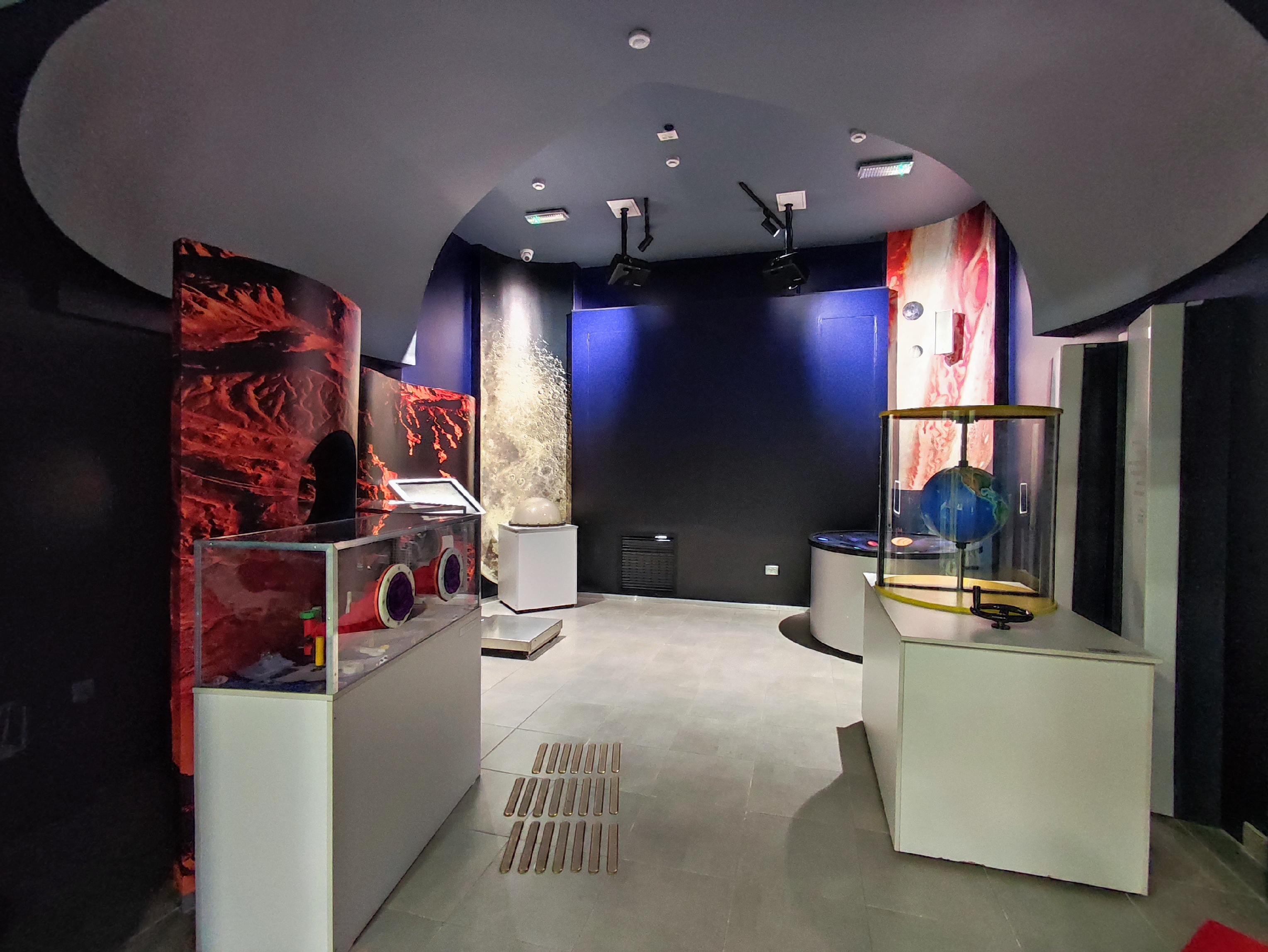 Интерактивный зал в Доме-музее имени Юрия и Валентины Гагариных (Оренбург)