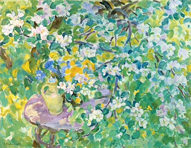 Антипова Е. Яблонька в цвету. 1997