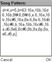…в формате RTTTL/Norking