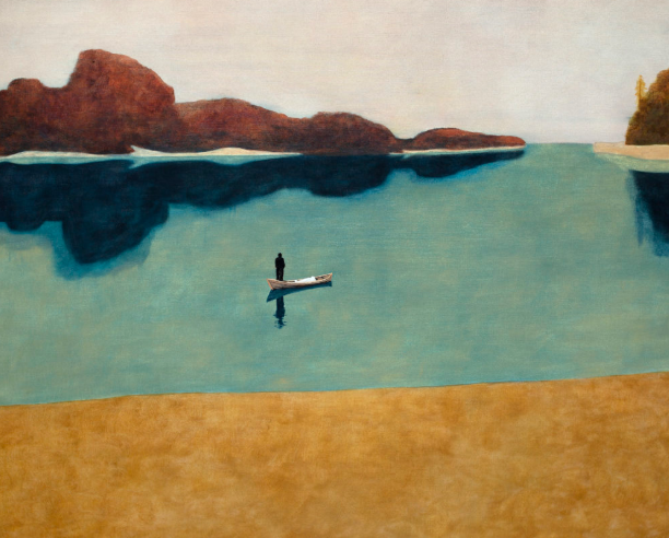 Caront, 2019, холст, масло