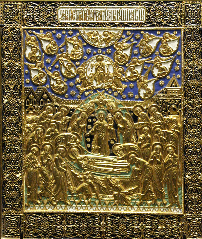 Успение Пресвятой Богородицы. 1885 год. Клеймо «М.Р.С.Х.» С.87.