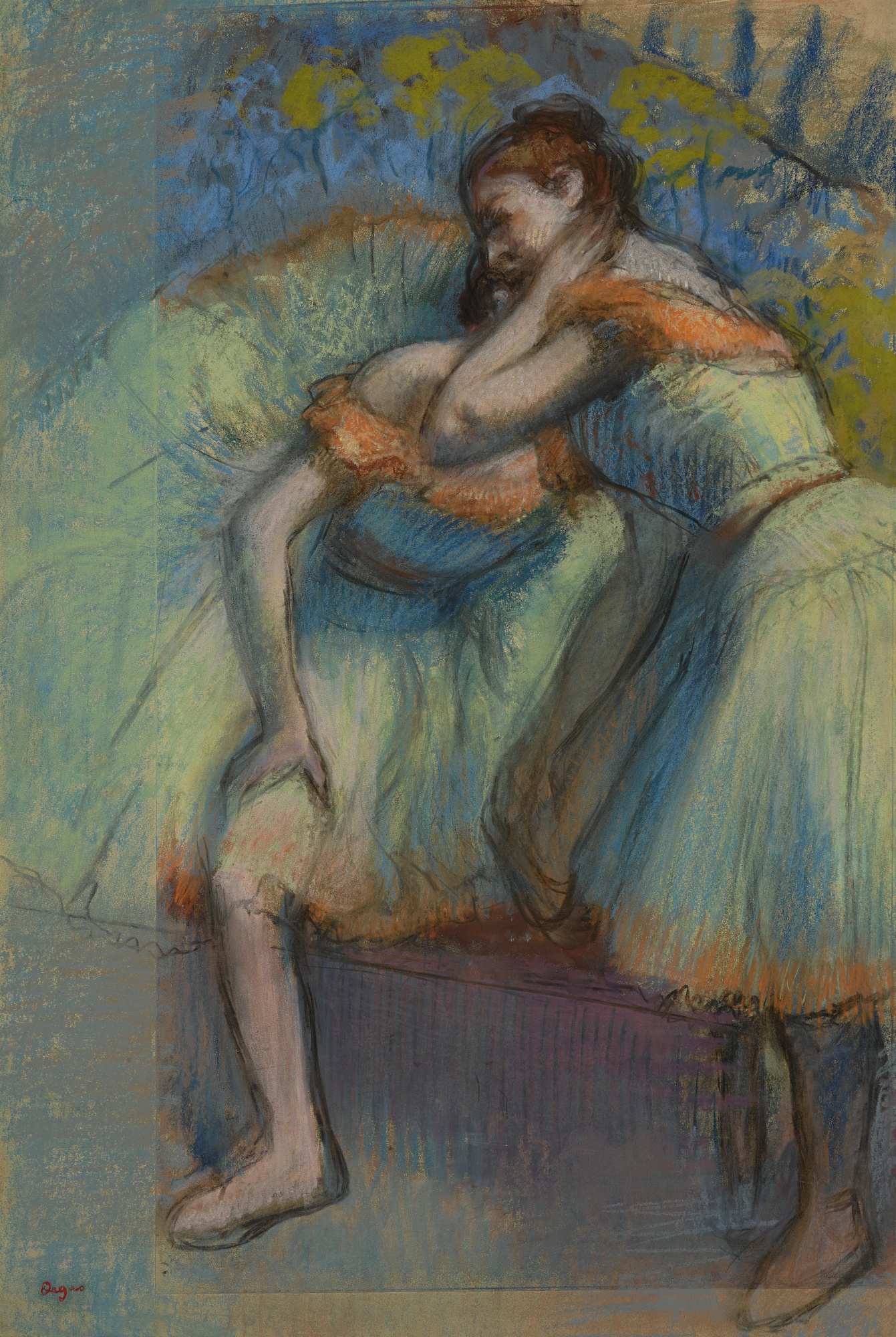 Degas - DEUX DANSEUSES, circa 1891, L 1101.jpg