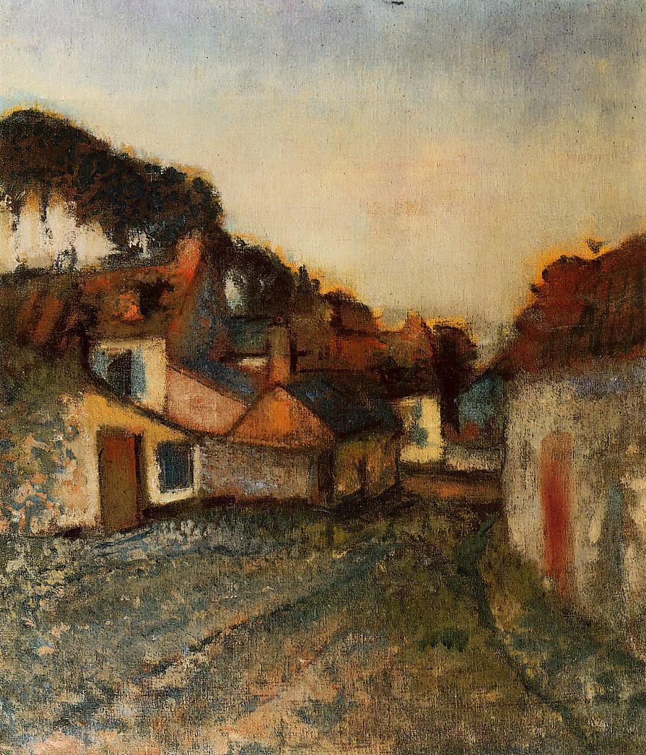 Degas - Village Street, circa 1896-1898.jpg