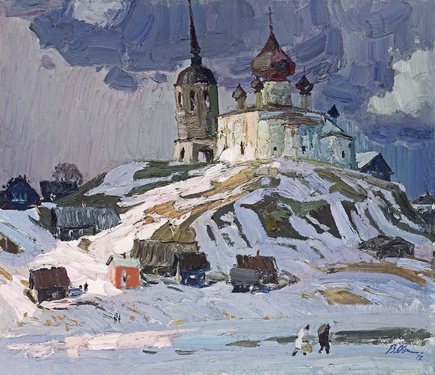 В. Овчинников. Весна идет. 1972