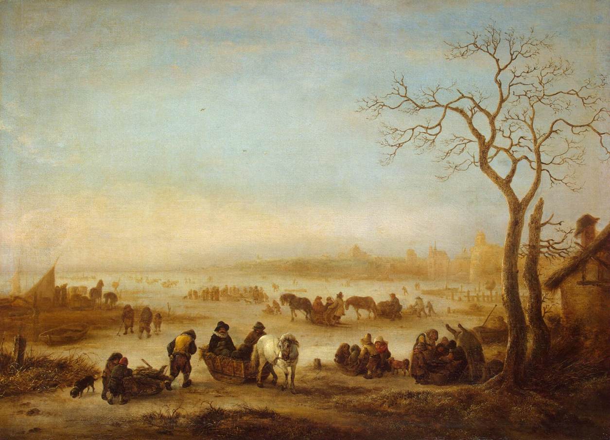 Файл:Isaac van Ostade - Frozen Lake - WGA16765.jpg