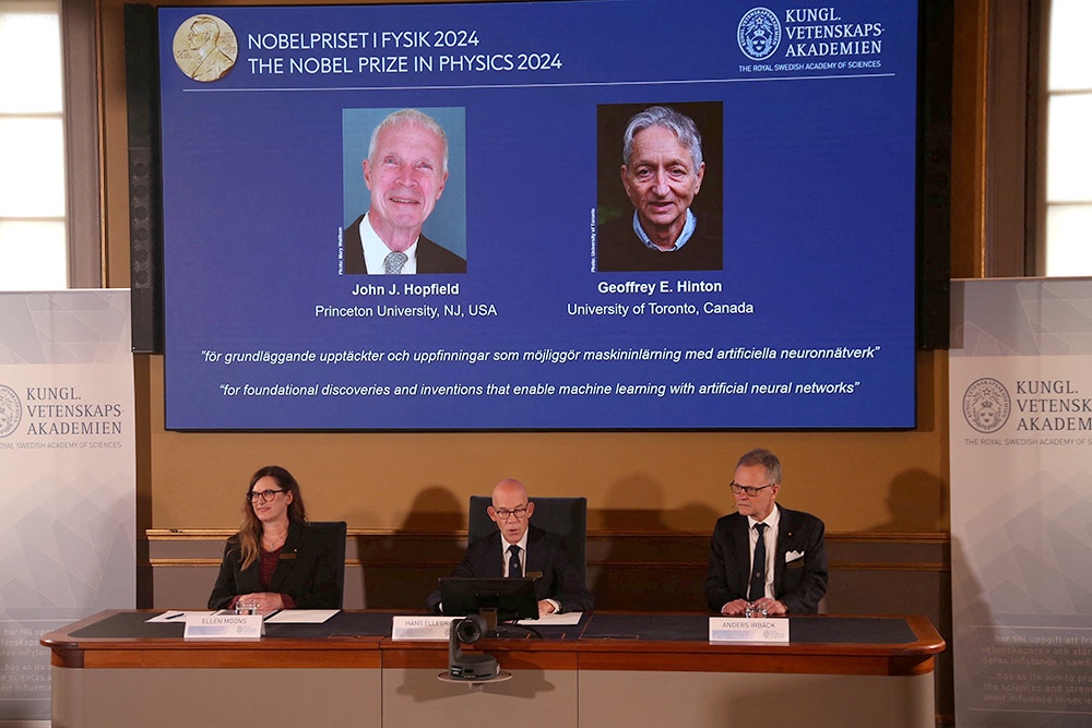 В 2024 году Нобелевскую премию по физике получили Джон Хопфилд и Джеффри Хинтон за исследования в области машинного обучения нейросетей