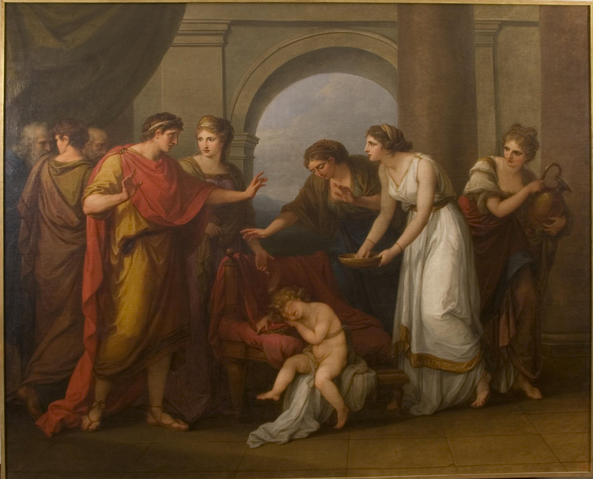 Файл:Ангелика Кауфман. Спящий младенец Сервий Туллий (НИМ РАХ).jpg