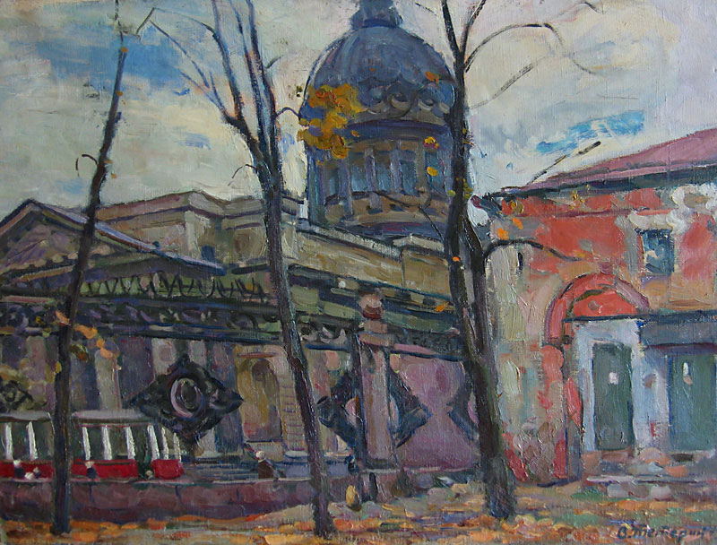 Тетерин В. У Казанского собора. 1949