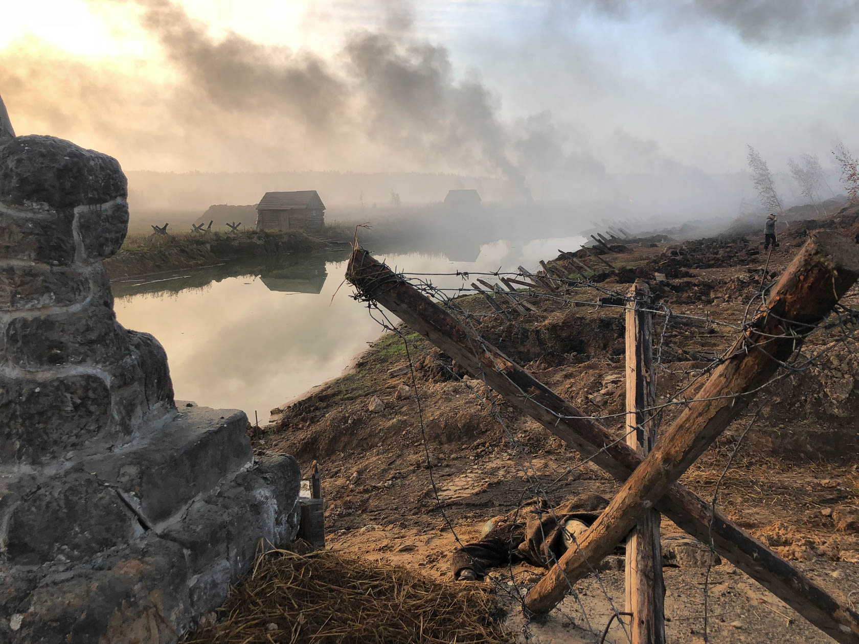 Река, вырытая на базе кинокомплекса