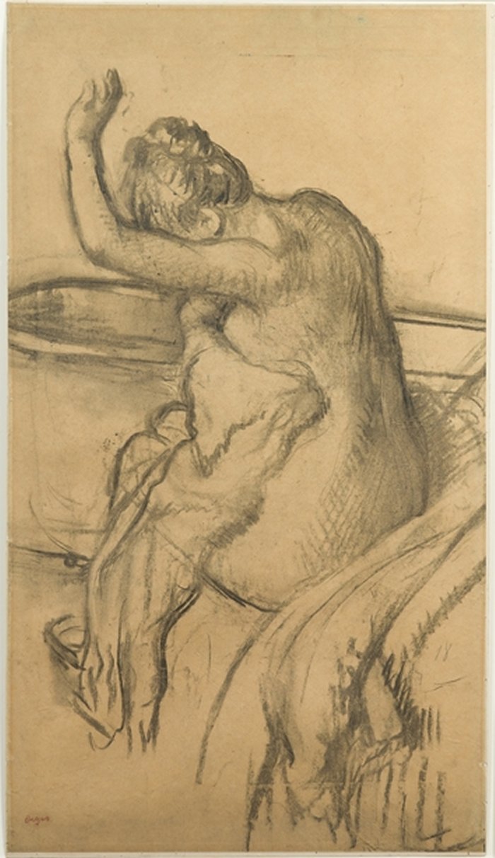 Woman Drying up after the Bath 1562.jpg