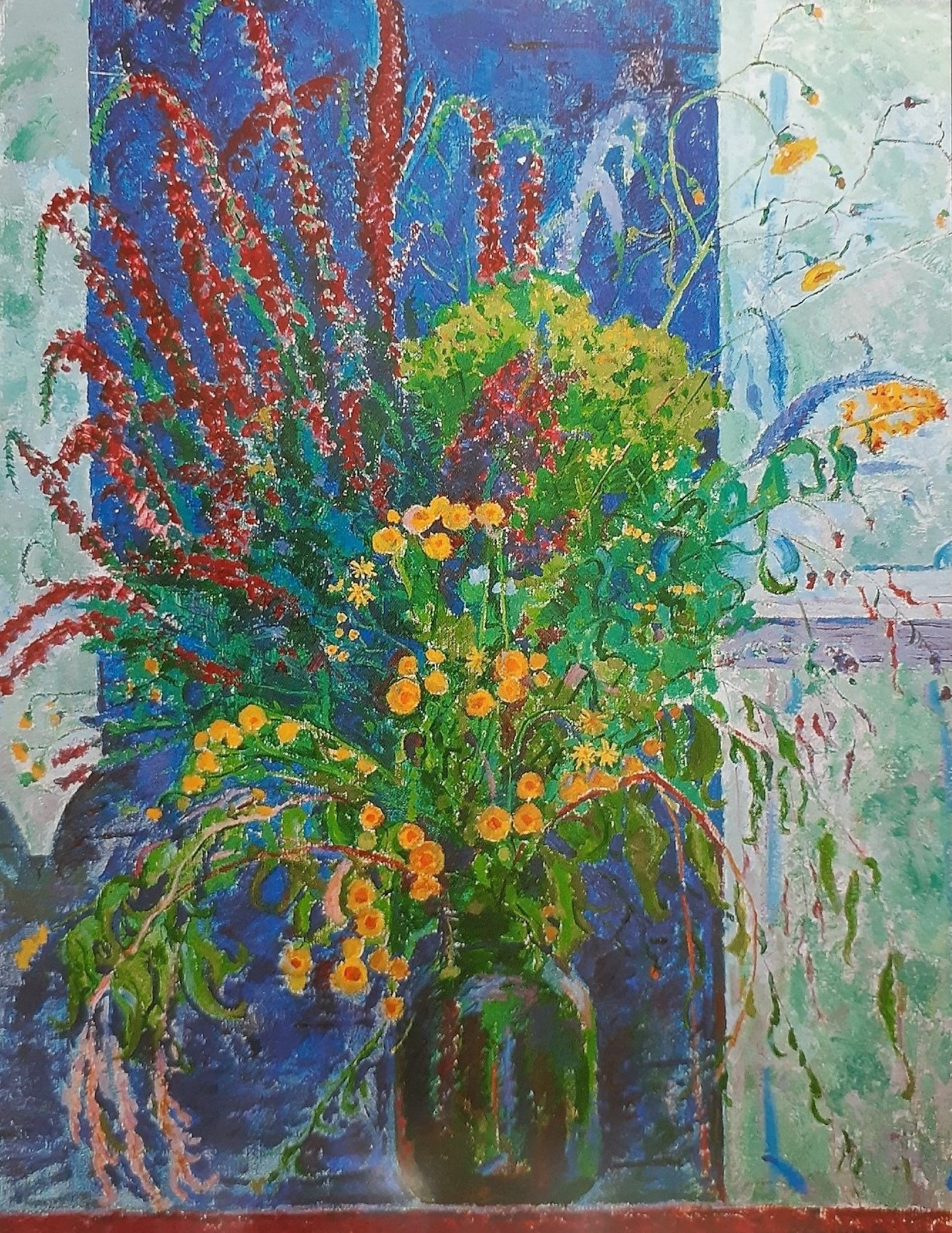 «Полевые цветы», 1981 год. Холст, масло