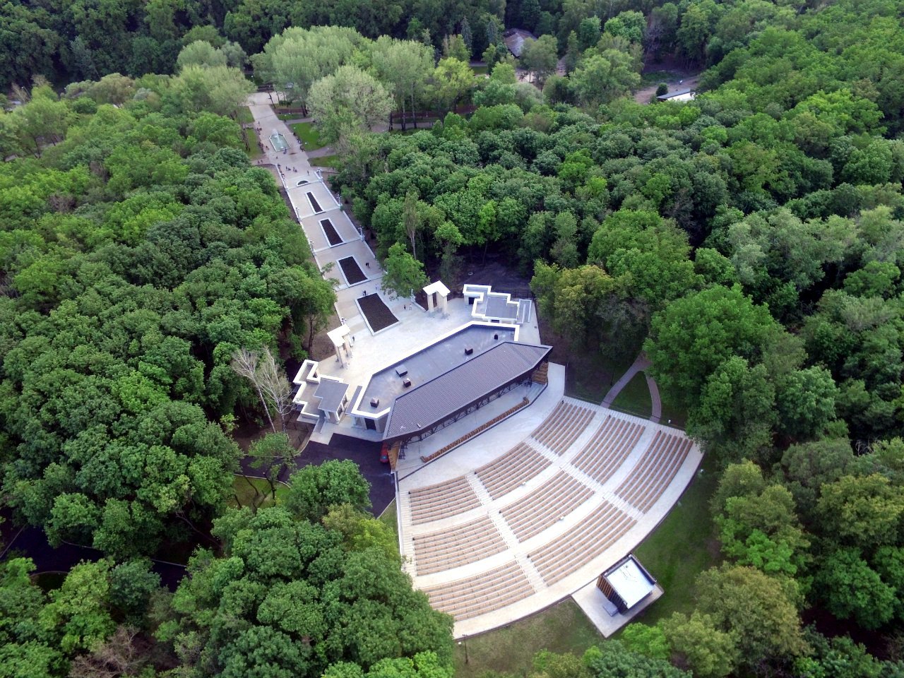 Зелёный театр ЦПКиО Динамо