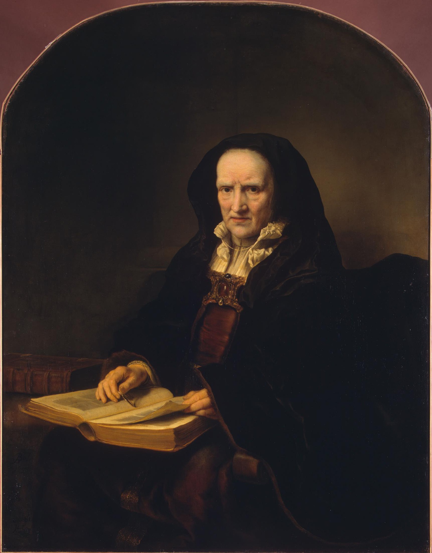 Файл:Фердинанд Бол. Портрет старой женщины с Библией на коленях (Эрмитаж).jpg