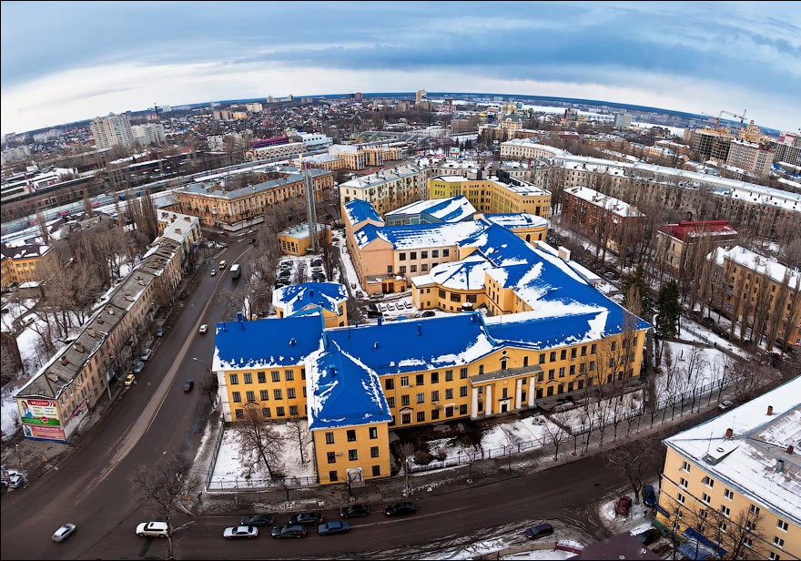 Улица Кольцовская, ВГМУ, улица Мира и вокзал Воронеж-1