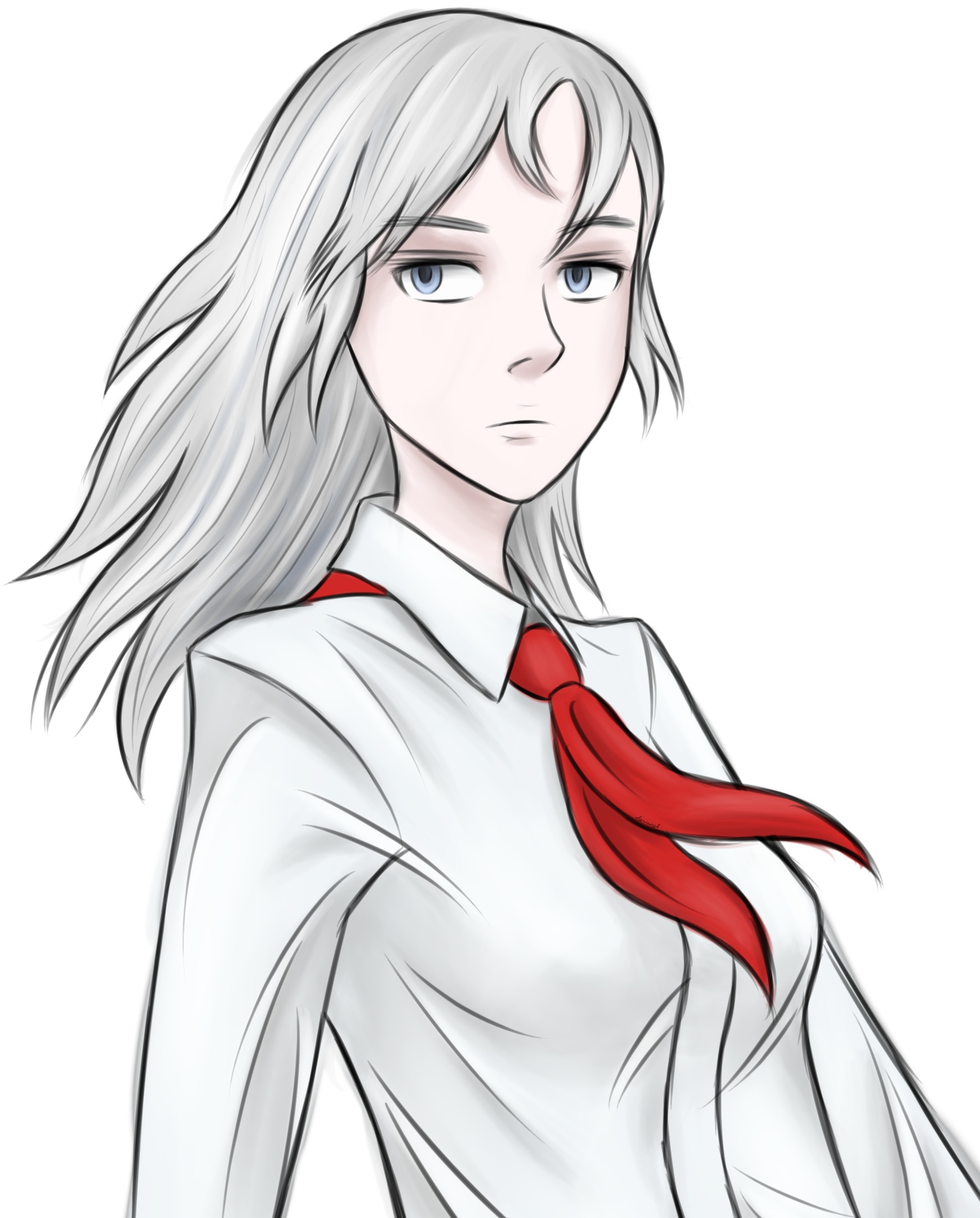 Прототип АСГУ-тян для новеллы