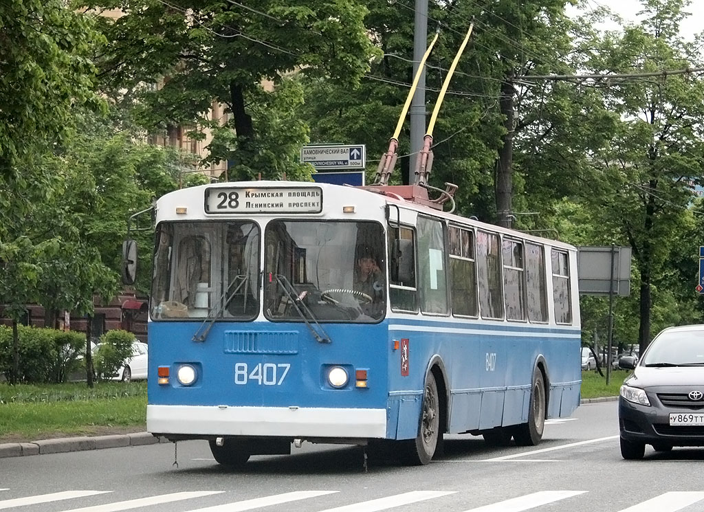 ЗиУ-682Г-016 №8407 28-го маршрута