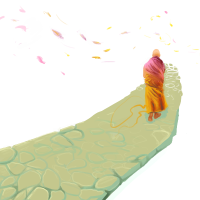 Монах направился в странствия, искать причину падения сервера