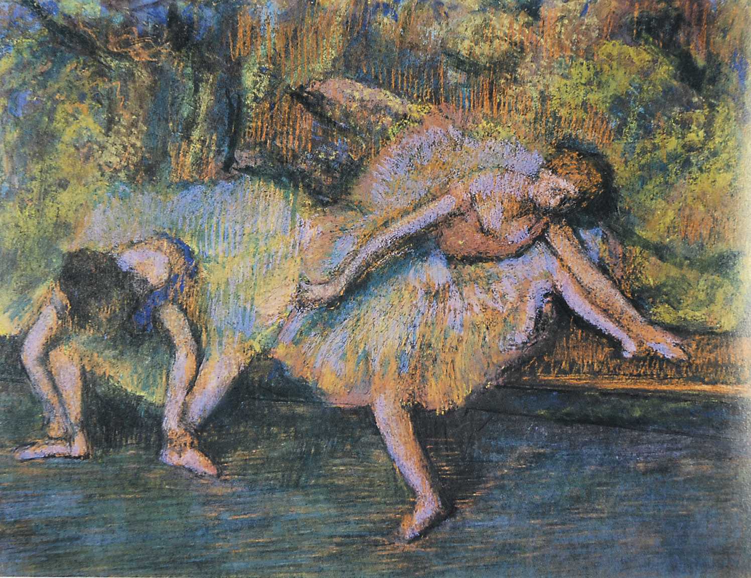Deux danseuses sur une banquette 434.jpg