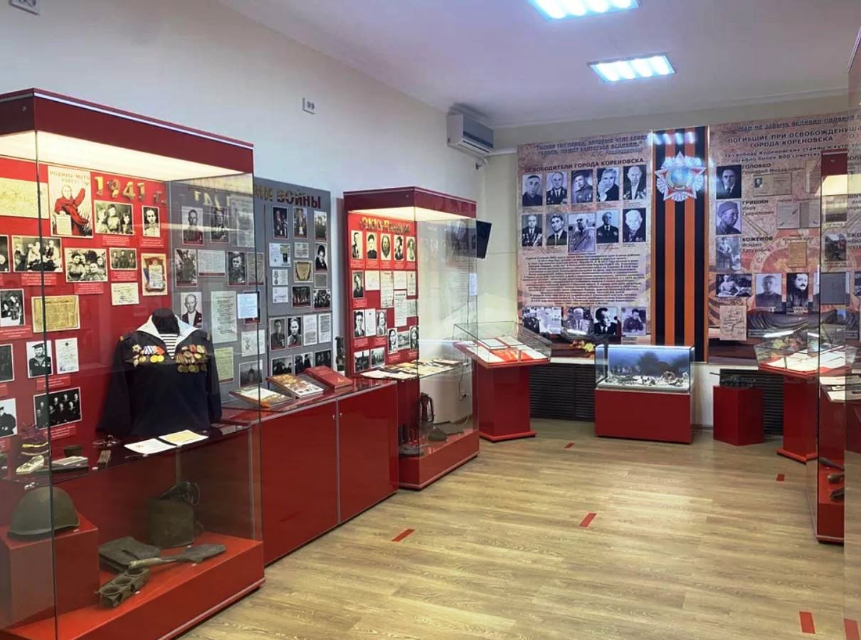 Экспозиция «Нам не забыть великий подвиг Ваш!», фрагмент.