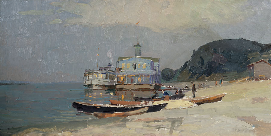 Овчинников В. И. Вечер на Днепре. 1956