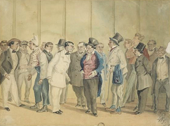 Труппа театра Пале-Ройаль, 1854