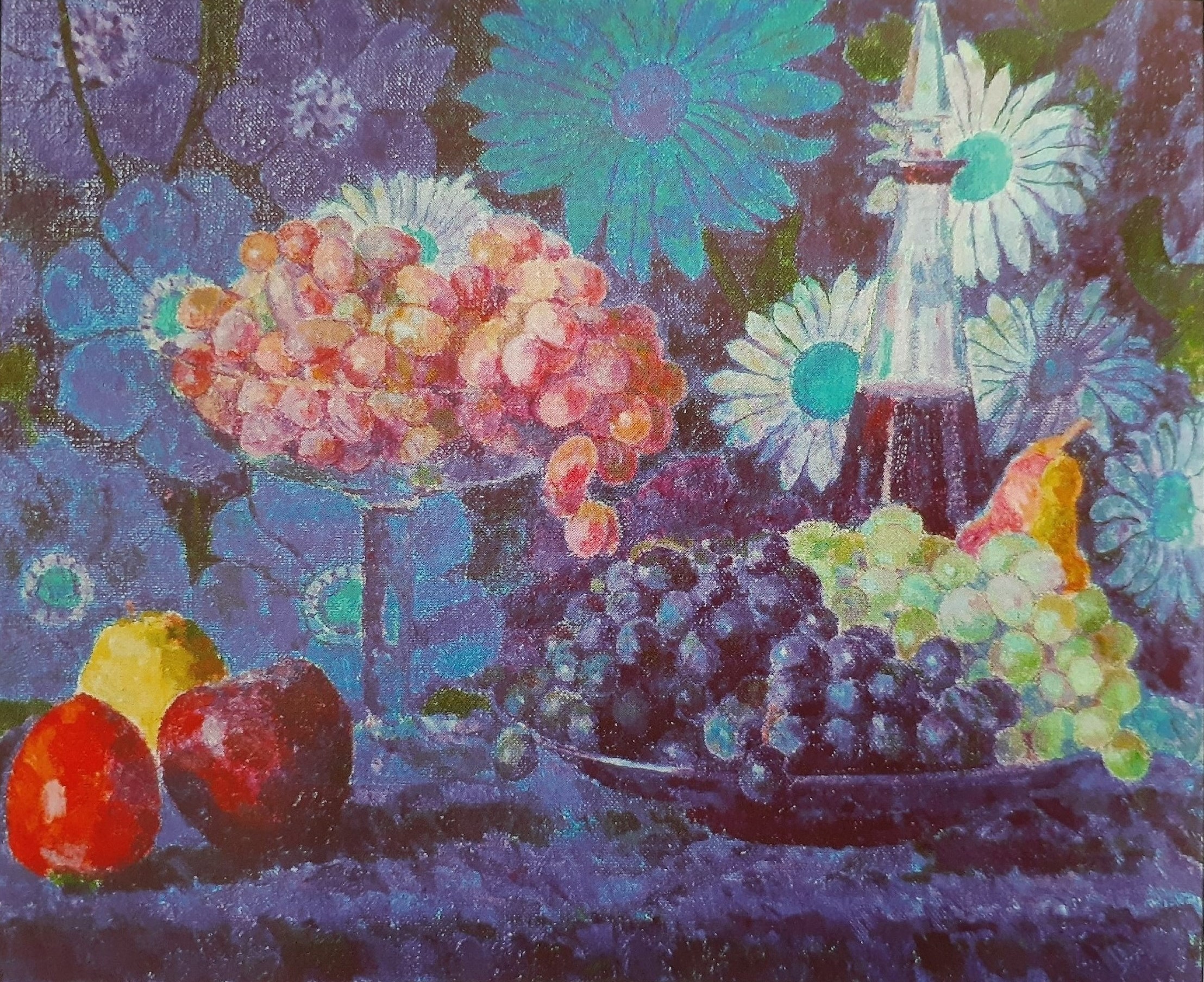 «Натюрморт. Виноград», 2007 год. Холст, масло