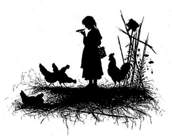 Силуэт. Из книги «Силуэты», 1879.