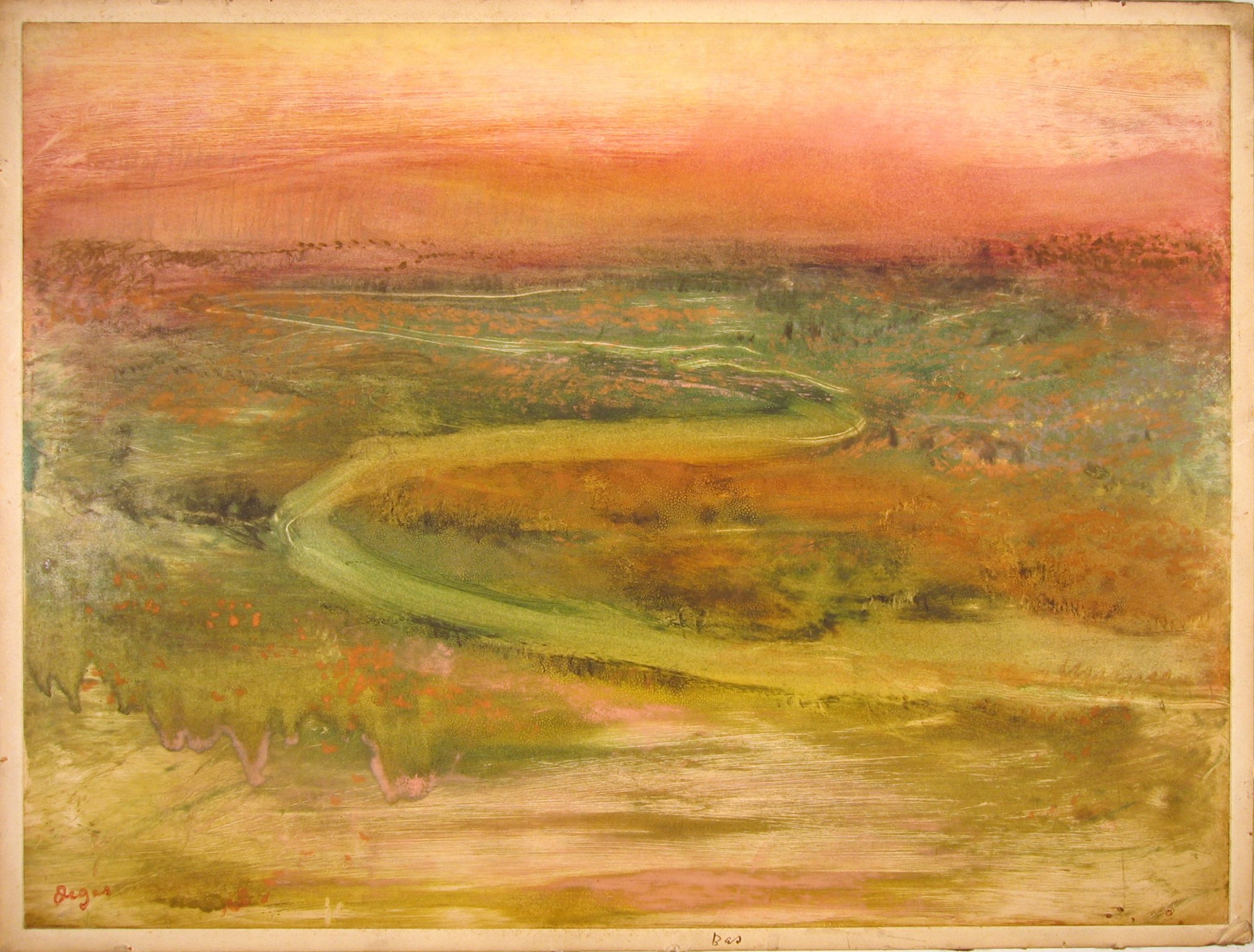 Degas - Lansdcape with a River, Circa 1892.jpg
