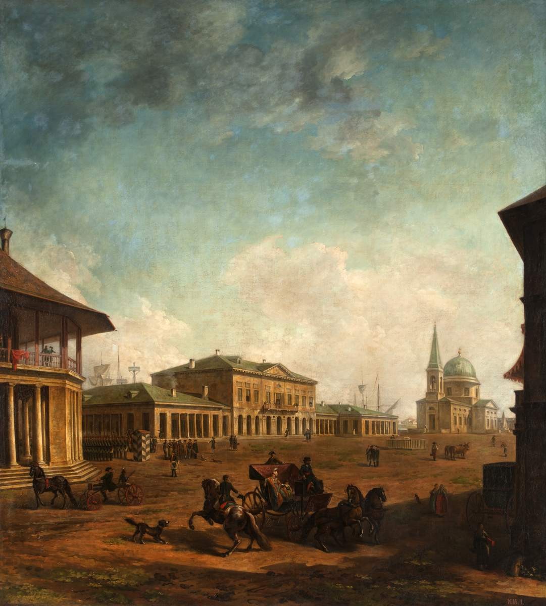 Файл:Федор Яковлевич Алексеев - Вид города Николаева - ГРМ.jpg