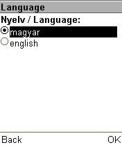 Выбор языка интерфейса