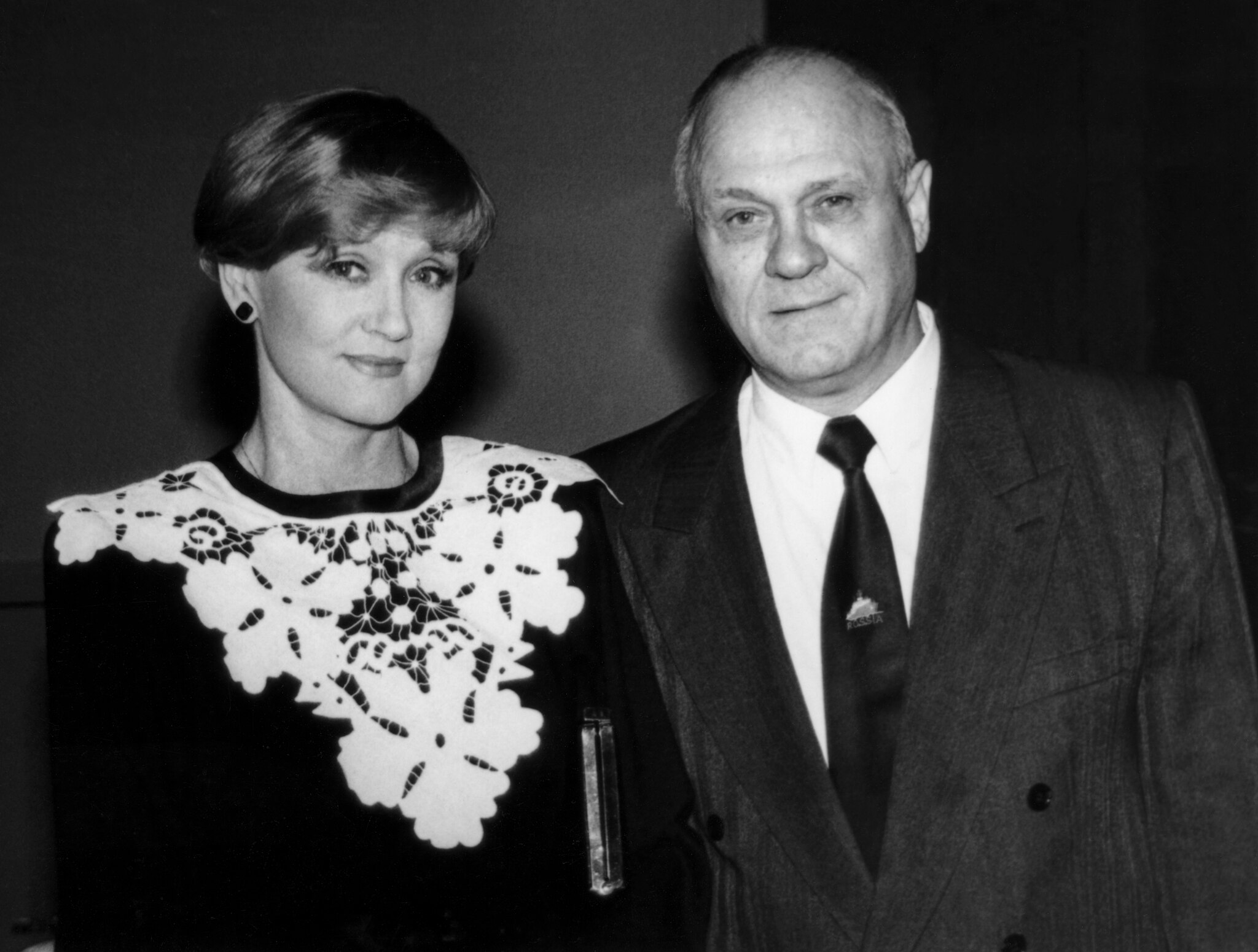 Вера Алентова и Владимир Меньшов, 1992