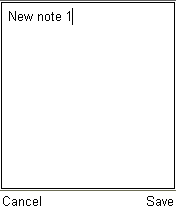 Редактирование заметки