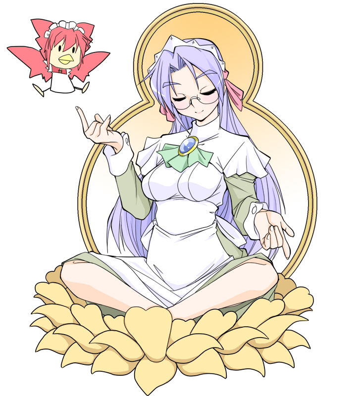 Медитирует