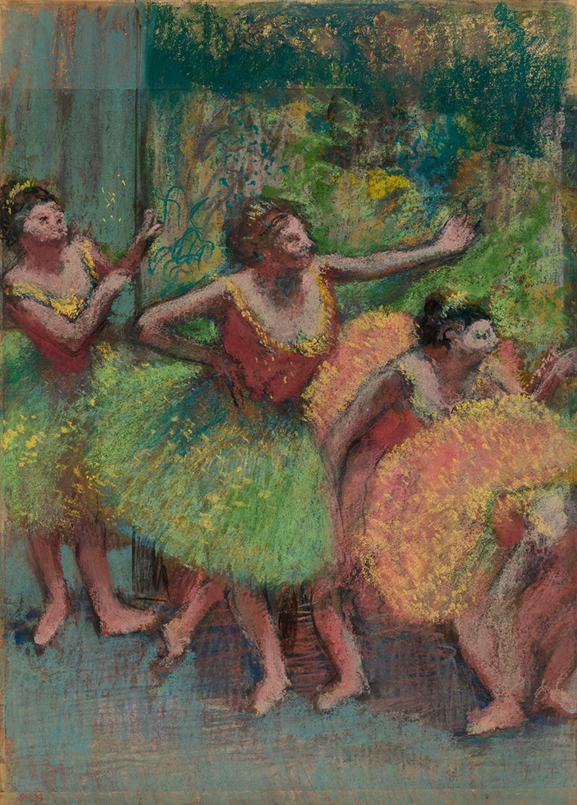 Dancers in Green and Blue Skirts 336.jpg