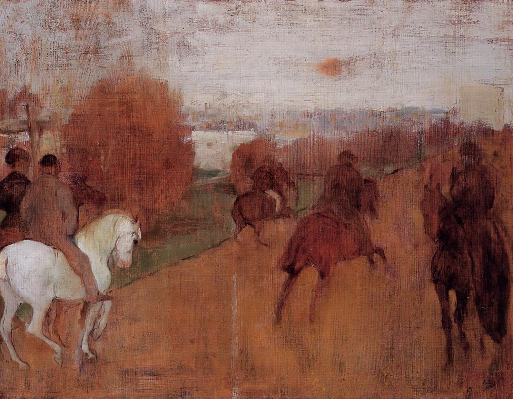 Degas - Riders on a Road, 1864-1868.jpg