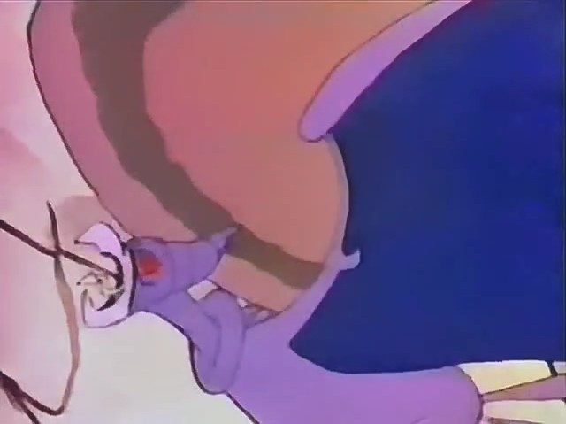 ... когда же тот падает на птицу, то становится больше, чем вся она.