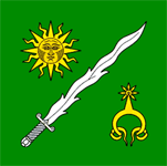 Флаг села Будешты