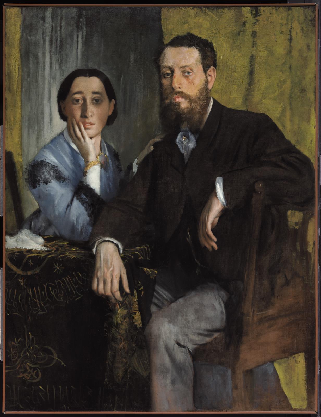 Degas - Edmondo and Thérèse Morbilli, about 1865.jpg