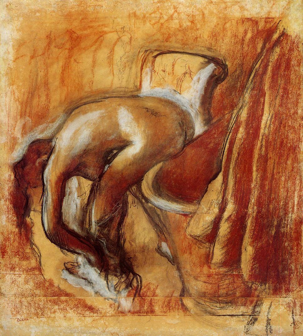 Degas - After the Bath, Woman Drying Herself, circa 1900-1905.jpg