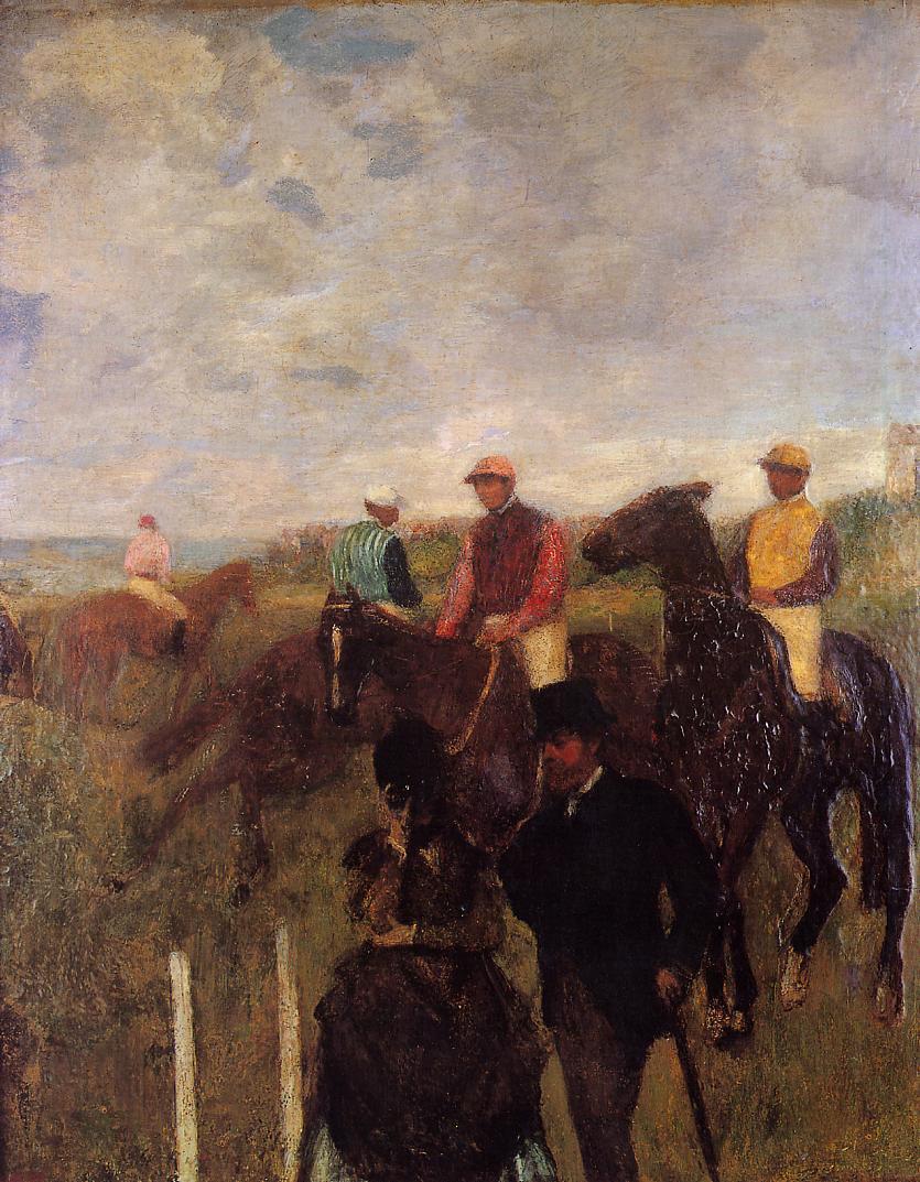 Degas - At the Races, 1868-1872.jpg