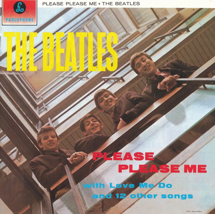 Обложка альбома «Please Please Me» (The Beatles, 1963)