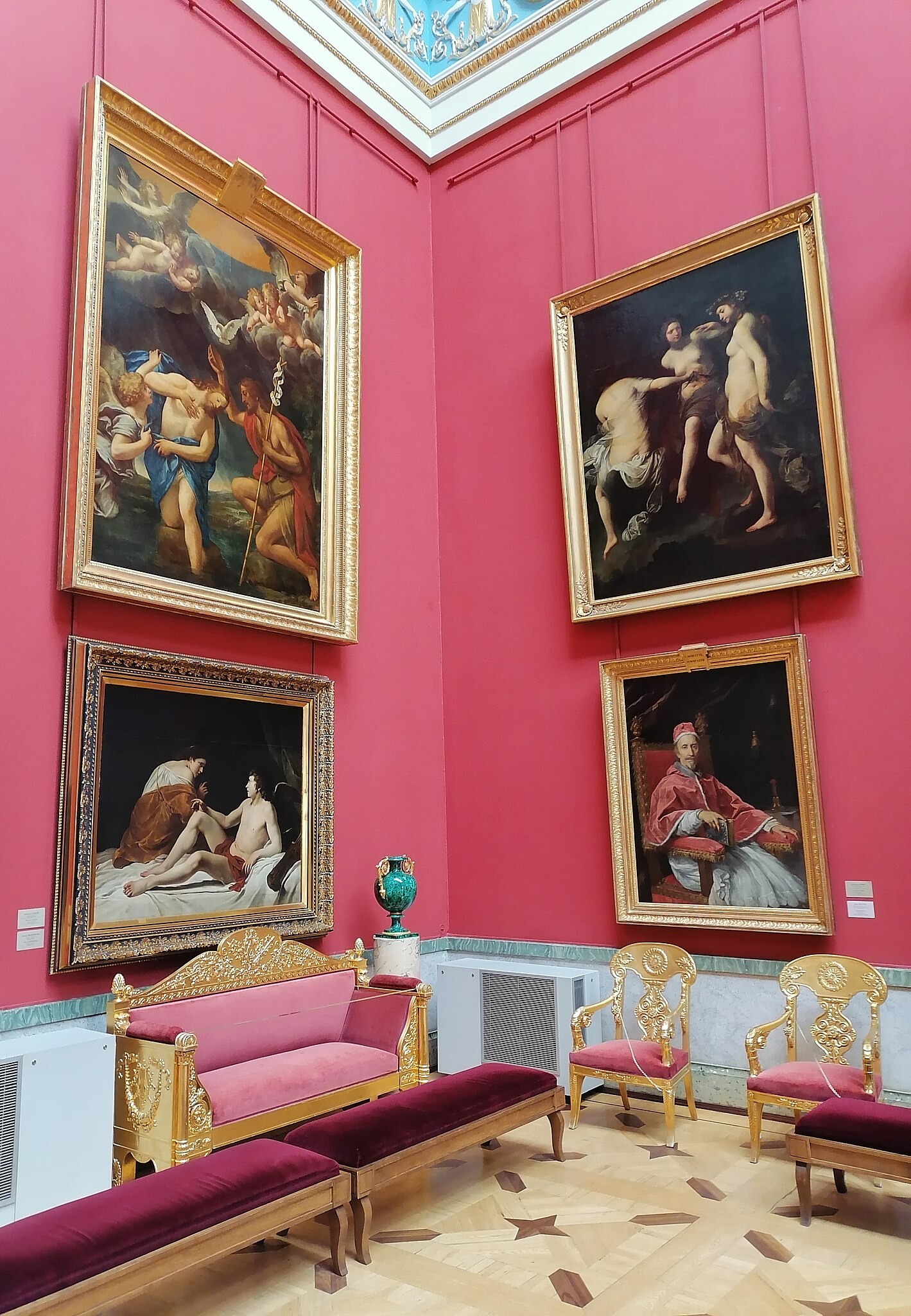 Картина в Малом итальянском просвете Нового Эрмитажа