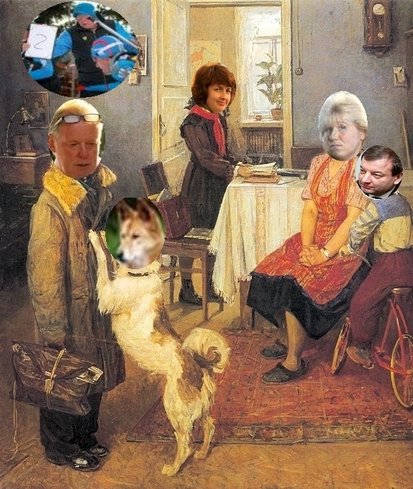 Современный коллаж. Автор ВладП