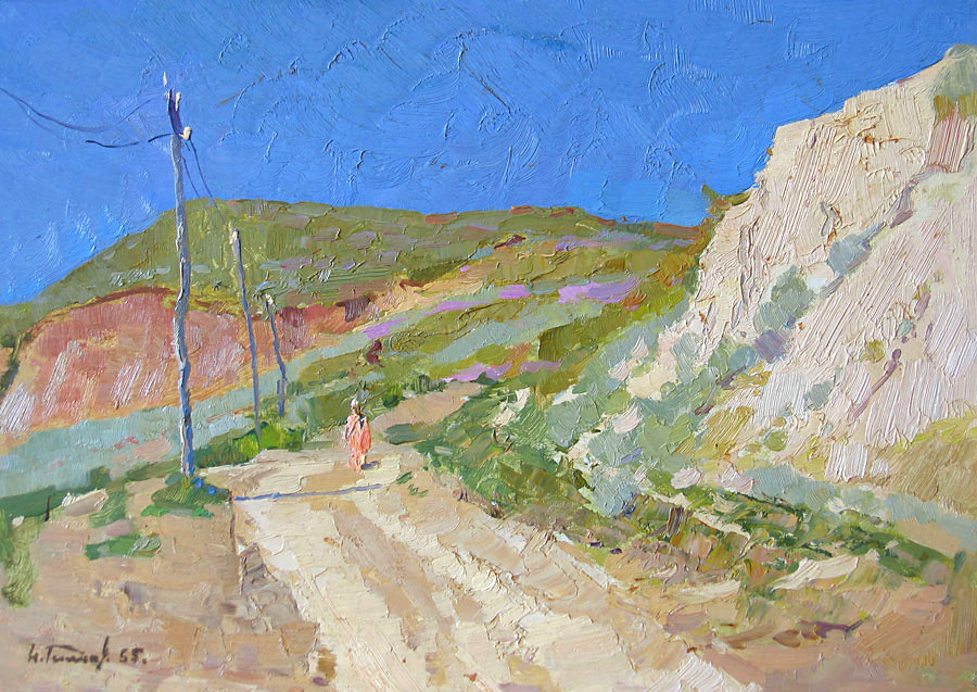 Тимков Н. Крым. Гурзуф. 1955