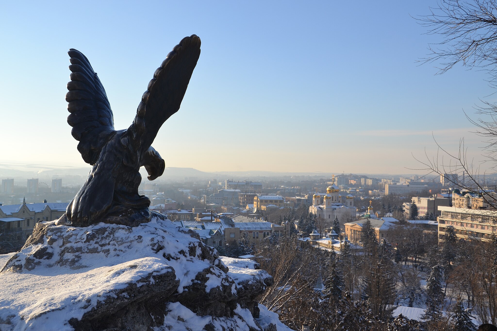 «Орёл». Вид на город.