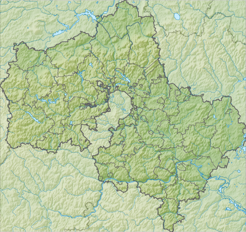 Песчаные дюны в Сычёво (Московская область)