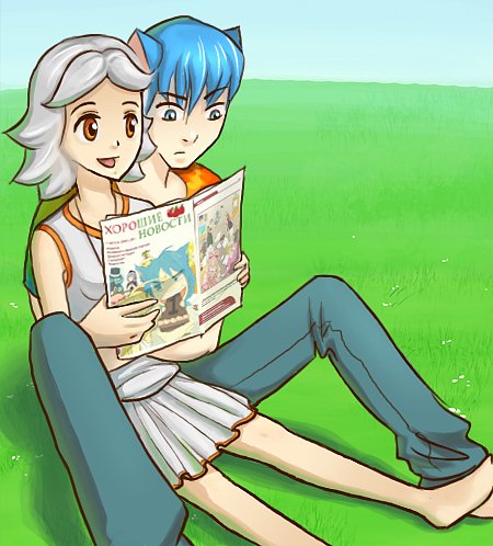 Новей-тян и Добропок